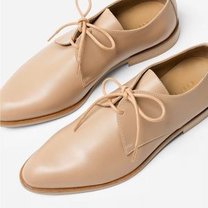 Everlane Modern Oxford in blush size 9.5